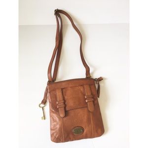 Leather Fossil Crossbody Bag